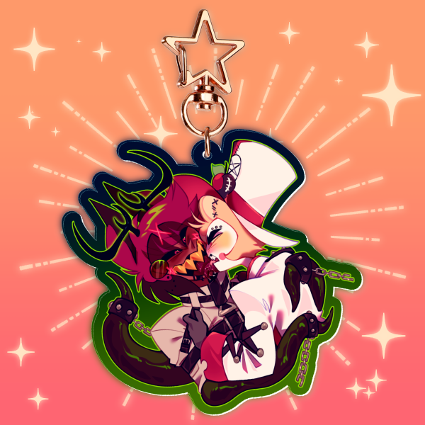 Crazy for you || Clear Acrylic keychain