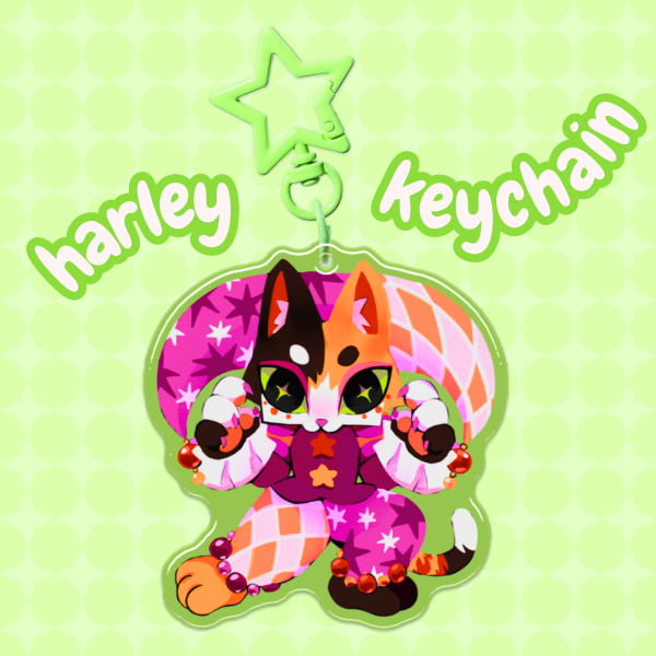 Harley Acrylic Keychain
