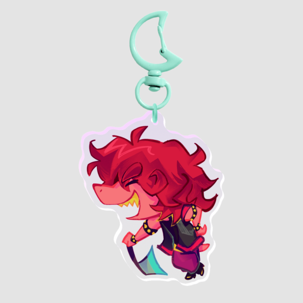 Susie Rounded Keychain