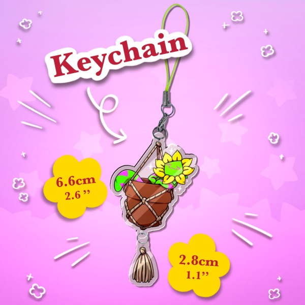 Floradinn - Acrylic Keychains