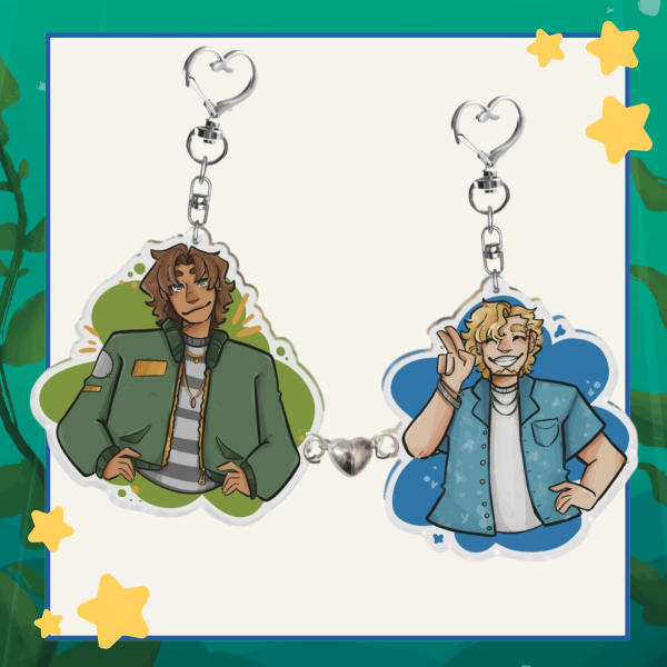 Garrence Magnetic Keychains