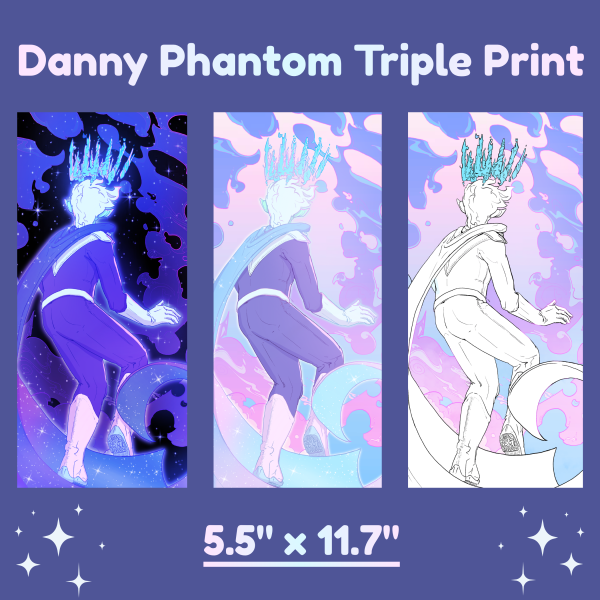 Danny Phantom 3 in 1 Poster