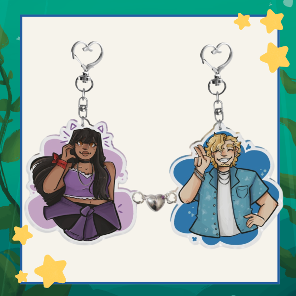 Garmau Magnet Keychains