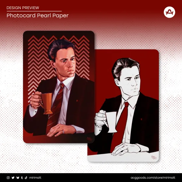 Dale Cooper Twin Peaks Photocard