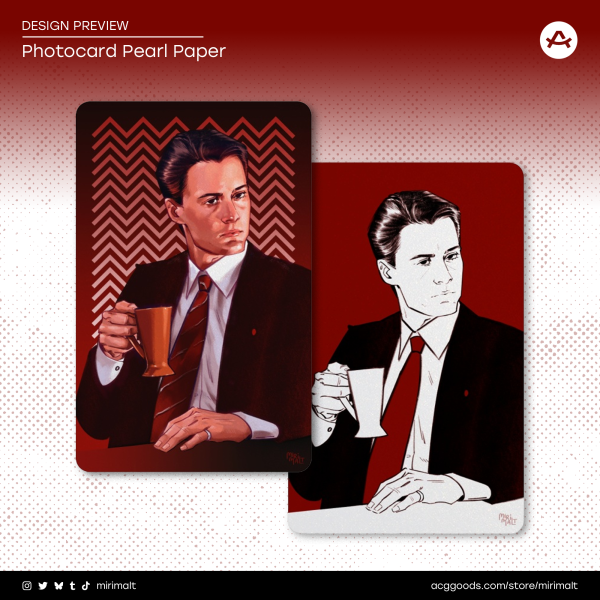 Dale Cooper Twin Peaks Photocard