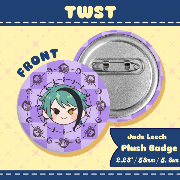 Jade Leech │ Plush Badge
