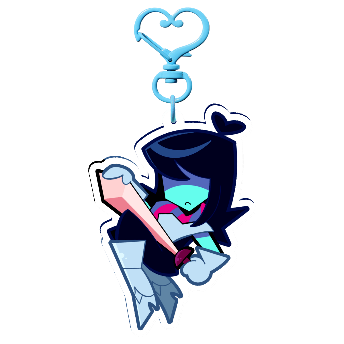 Kris Clear Acrylic Keychain