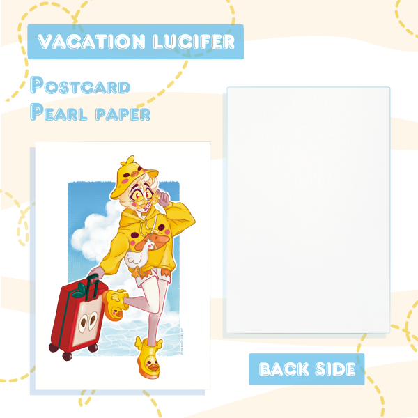Vacation Lu! Postcard