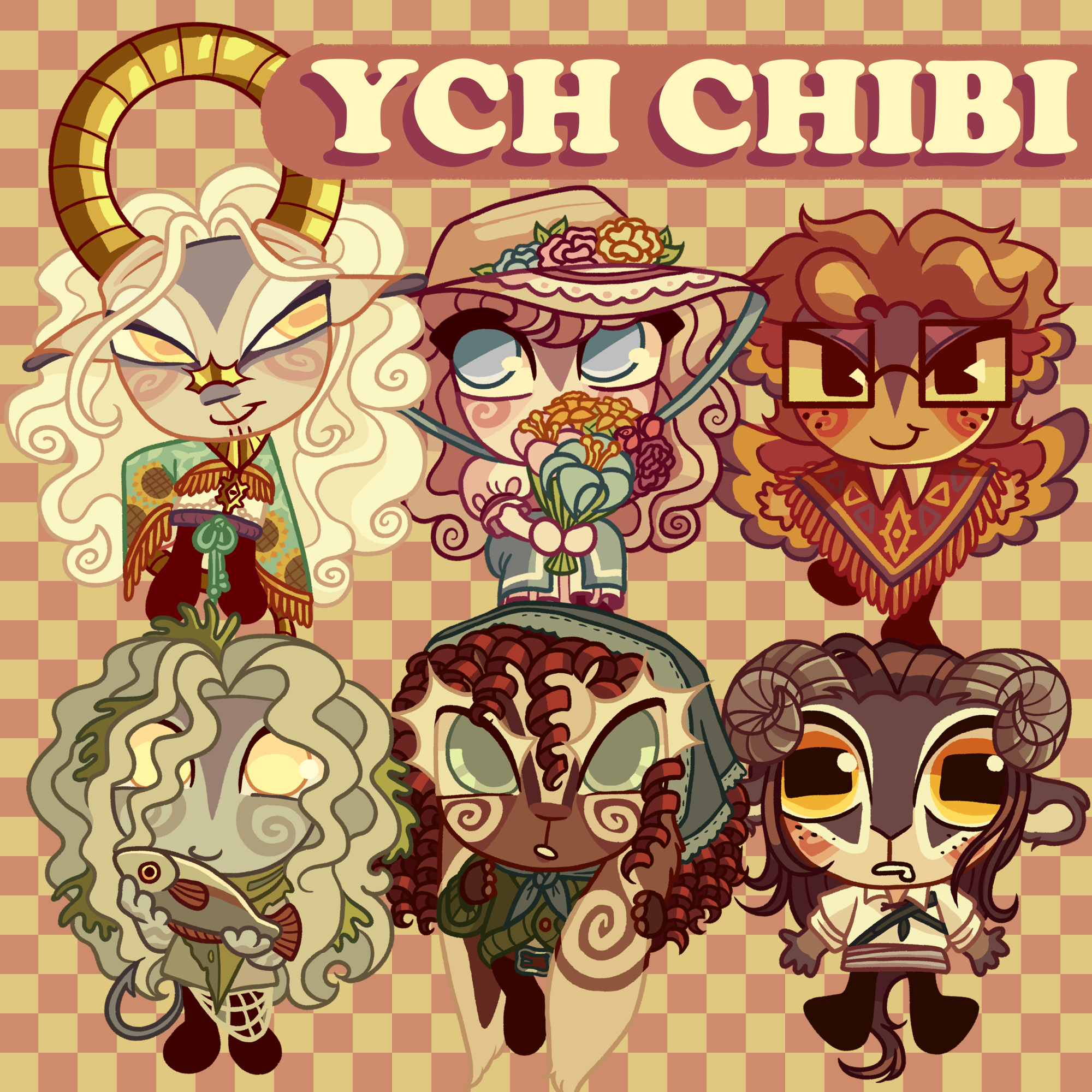 A keychain of your character in my chibi style! <3