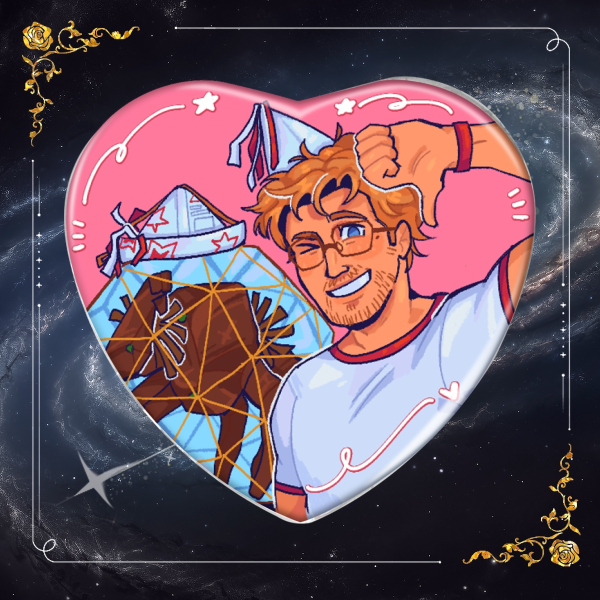 Grace and Rocky - Project Hail Mary - Holographic Badge