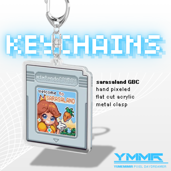 Sarasaland  - GBC Collection Acrylic Keychain