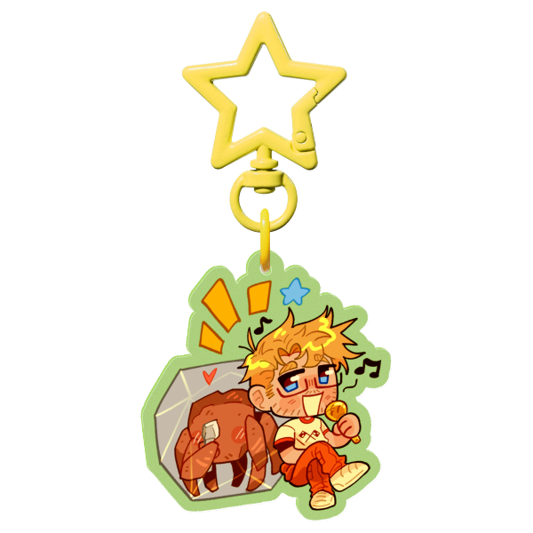 Ryland Grace & Rocky - Karaoke - Project Hail Mary Keychain