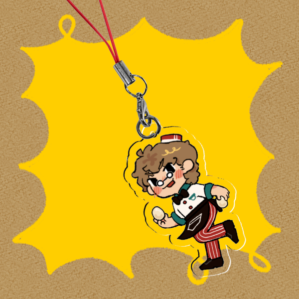 Hermitcraft EGG Grian Phone Charm