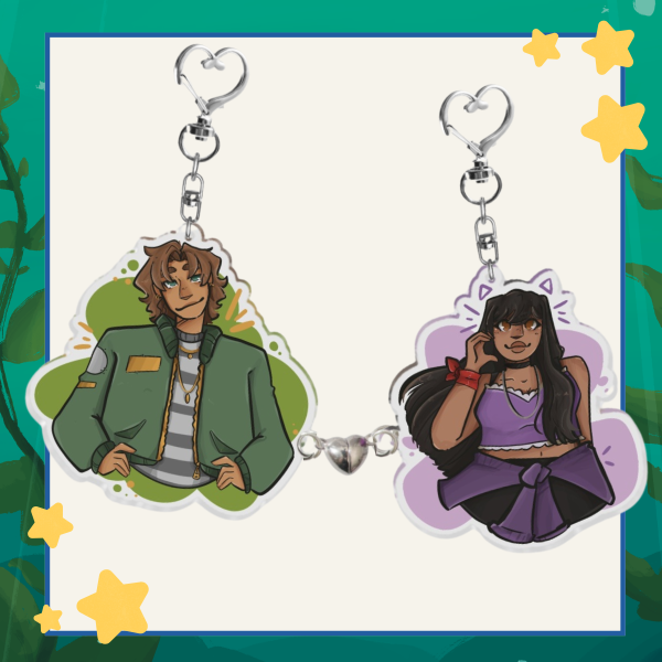 laurmau Magnet Keychains
