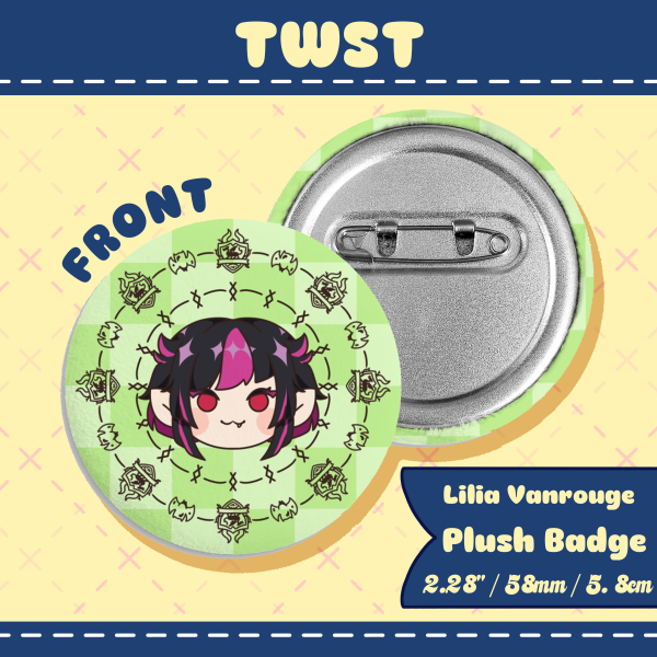 Lilia Vanrouge │ Plush Badge