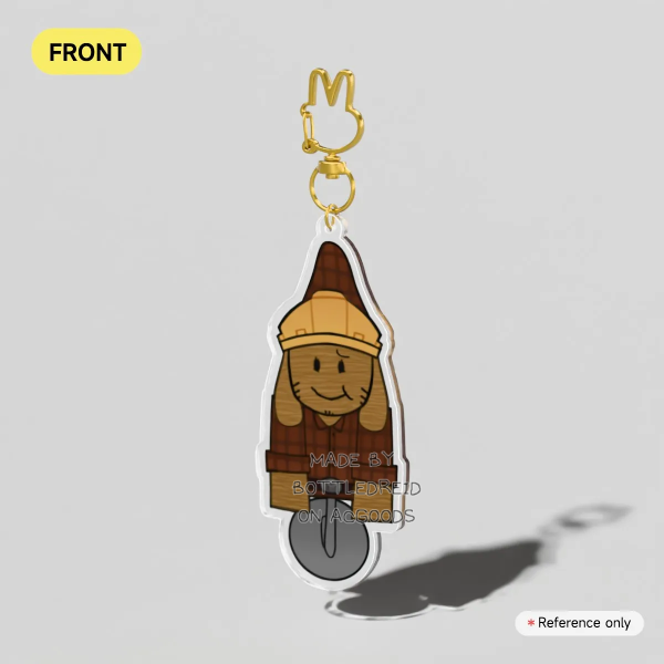 Mannequin Mark Spring Keychain (REGRETEVATOR)