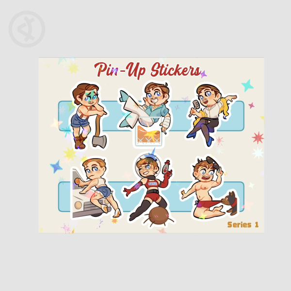 Pinup Stickers Series 1
