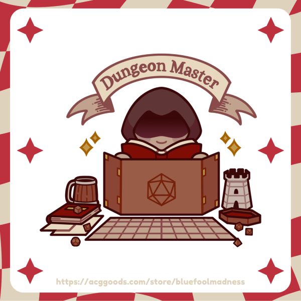 Dungeon Master - Sticker