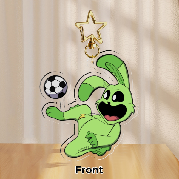 Hoppy Hopscotch Poppy Playtime Clear Acrylic Keychains