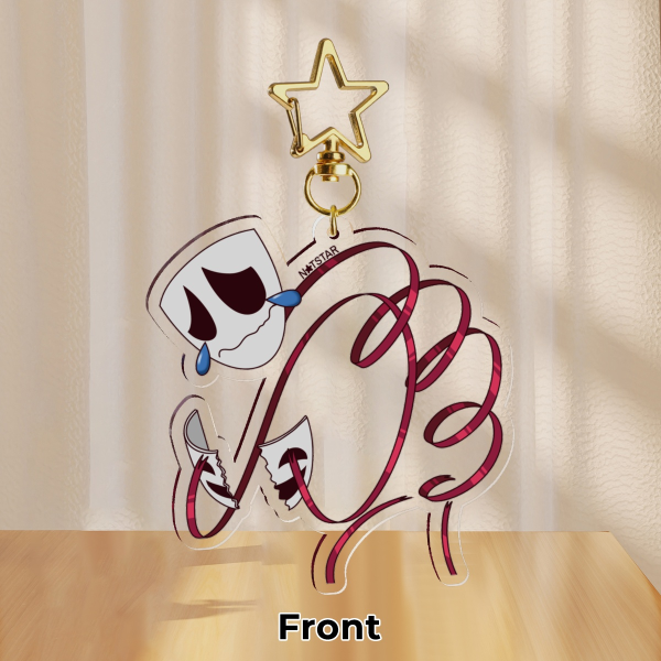 Gangle The Amazing Digital Circus Clear Acrylic Keychains