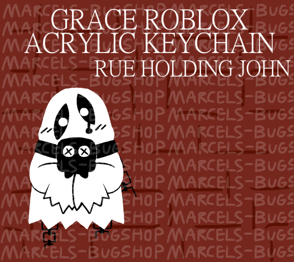 Rue Holding John Grace Acrylic Keychain