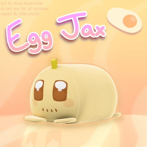 Egg Jax TADC Mochikororin Plush Keychains 7cm