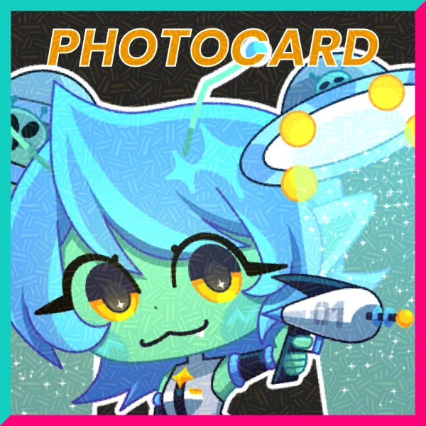 Alien Miku Photocard