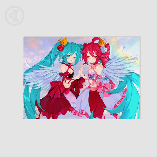 Miku and Teto ANGEL ~ <3
