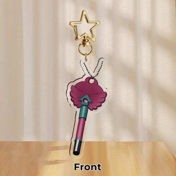 Squid Game Key Clear Acrylic Keychains