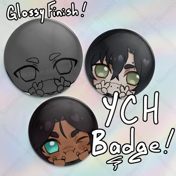 YCH Badge 2.28"(58mm)