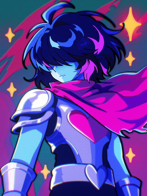 Kris print/poster - Deltarune