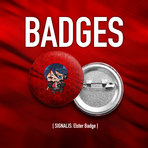 SIGNALIS: Elster - Badge (58mm)