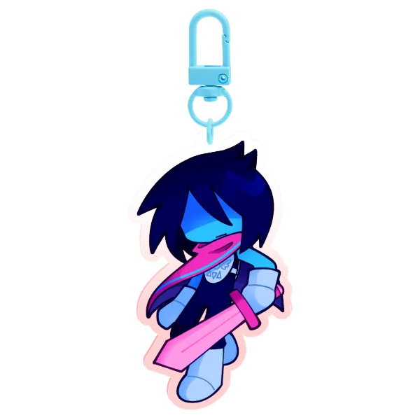 Kris Colored Edge Acrylic Charm
