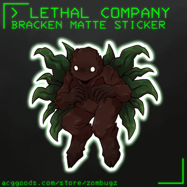 Bracken - Lethal Company Sticker