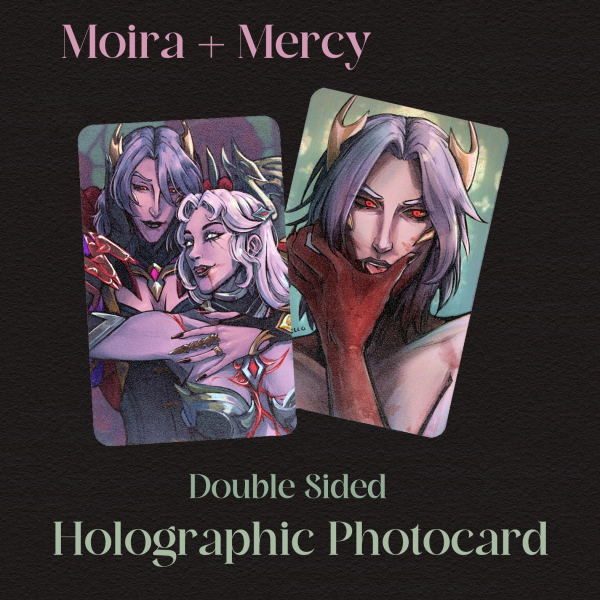 Vampire Moicy ~ Double Sided Holographic Photocard