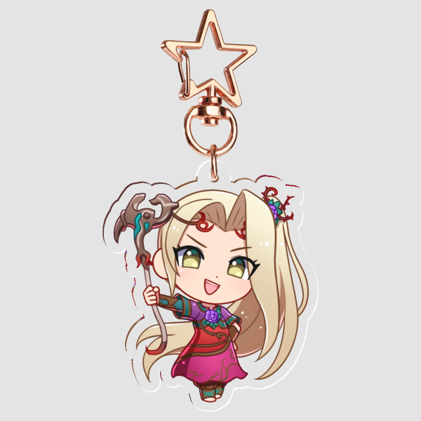 Viridi Acrylic Keychain