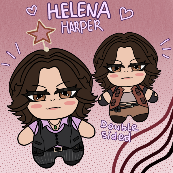 Helena Harper Resident Evil 6 Acrylic Keychains