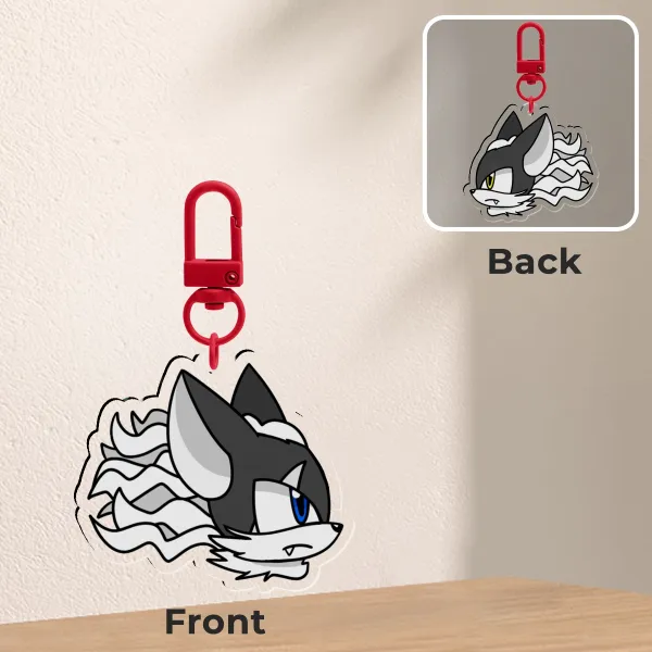 Infinite Unmasked Keychain