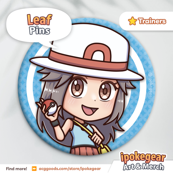 Leaf Chibi (Pins)