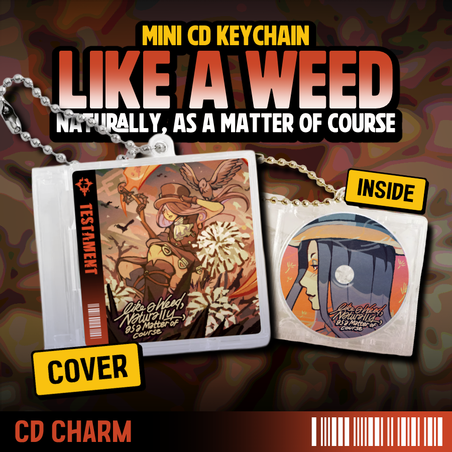 [GG CD Keychain] Like A Weed, Naturally, As A Matter Of Course