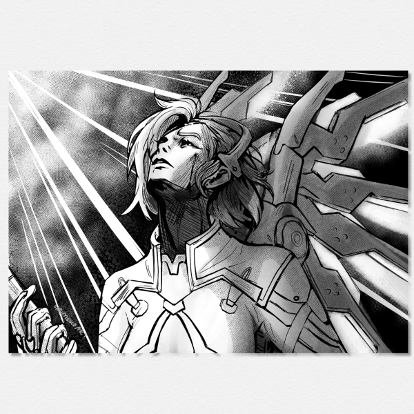 Heaven'sWard ~ Mercy A4 Poster