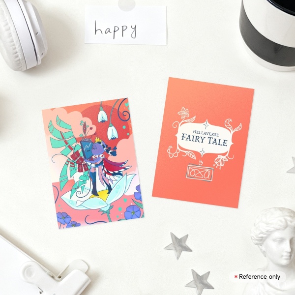 Staticmoth – Fairy Tale – Pearl Paper Card