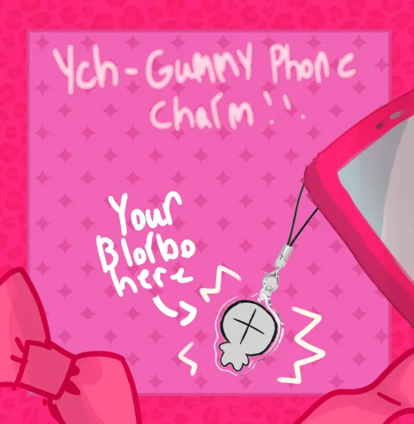 YCH- Gummy Phone Charm