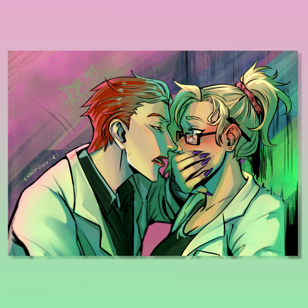 Confrontation ~ A4 Poster