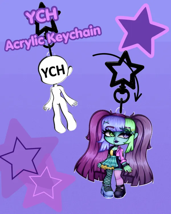 YCH Acrylic Keychain