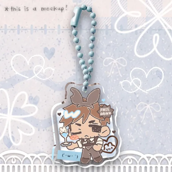 Dispatch | Bunny Robert Rounding Acrylic Keychain