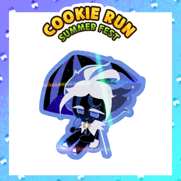 [Cookie Run Summer Fest] Stardust Cookie - Holographic Sticker