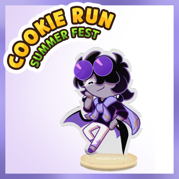 Black Sapphire Cookie Standee