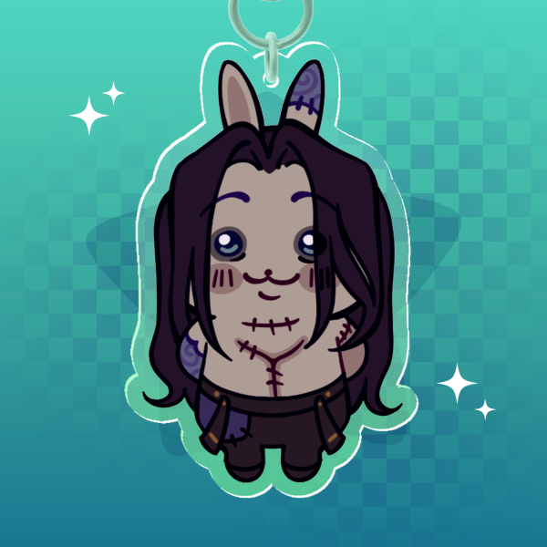 DEADLOCK | Colored Edge Victor 6cm Acrylic Keychain