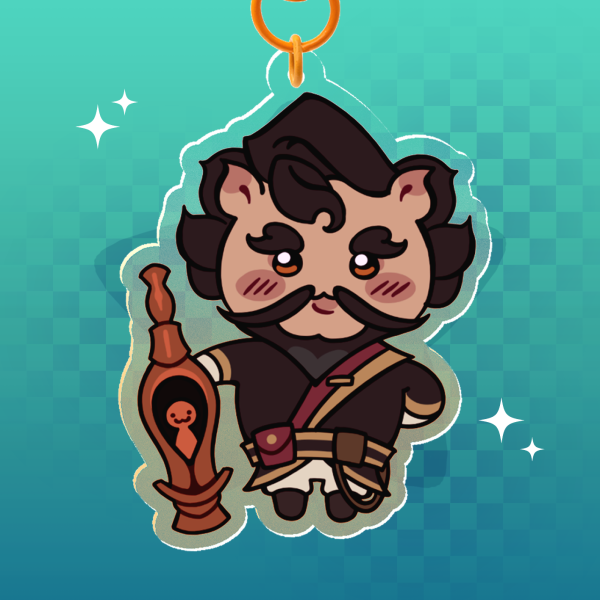 DEADLOCK | Colored Edge Mirage 6cm Acrylic Keychain